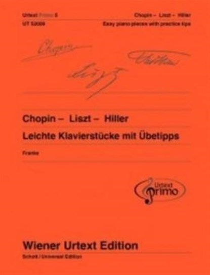 Chopin - Liszt - Hiller, Nils Franke - Gebonden - 9783850557603