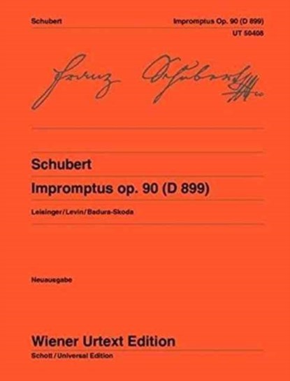 Impromptus, SCHUBERT,  Franz ; Levin, Robert D. ; Badura-Skoda, Paul ; Leisinger, Ulrich - Paperback - 9783850557733