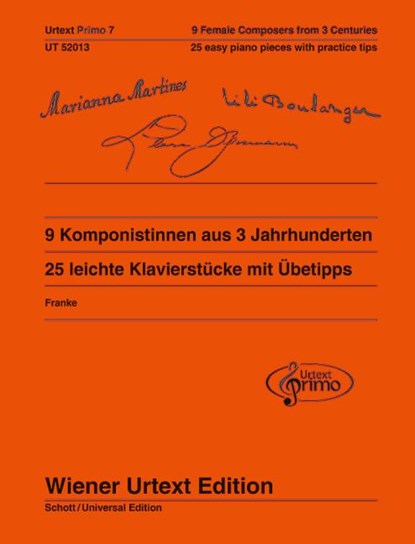 9 Komponistinnen aus 3 Jahrhunderten, Nils Franke - Overig - 9783850558105