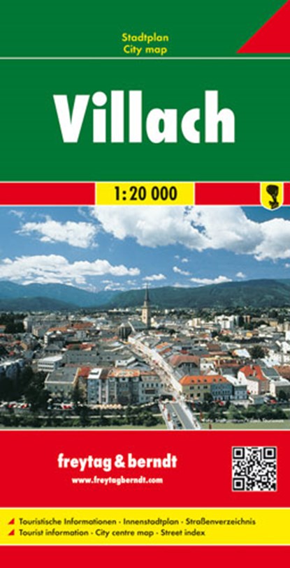 F&B Villach Stadskaart 1:20 000, niet bekend - Losbladig - 9783850841627