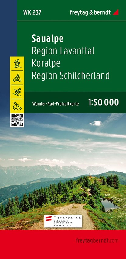 F&B WK237 Saualpe, Region Lavanttal, Koralpe, Region Schilcherland, niet bekend - Losbladig - 9783850843225