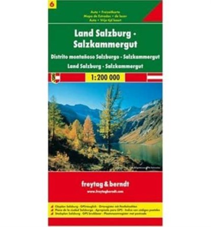F&B Oostenrijk blad 6 Salzburgerland, Salzkammergut, niet bekend - Losbladig - 9783850843461