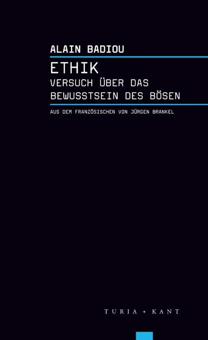 Ethik, Alain Badiou - Paperback - 9783851323436