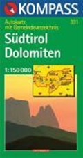 Südtirol - Dolomiten / Alto Adige - Dolomiti 1 : 150 000 | auteur onbekend | 