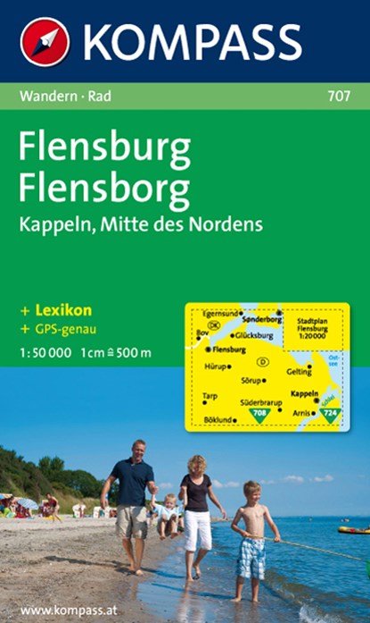 Kompass WK707 Flensburg, Kappeln, niet bekend - Losbladig - 9783854912408