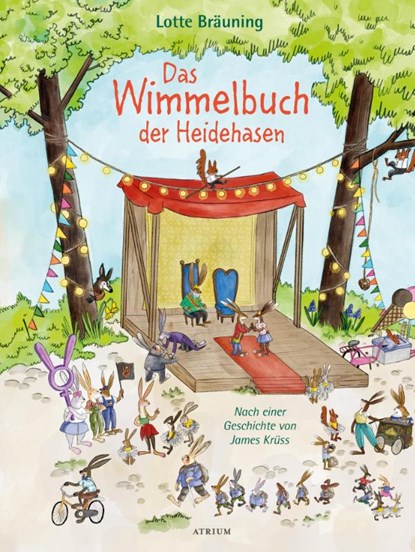 Das Wimmelbuch der Heidehasen, James Krüss - Gebonden - 9783855351916
