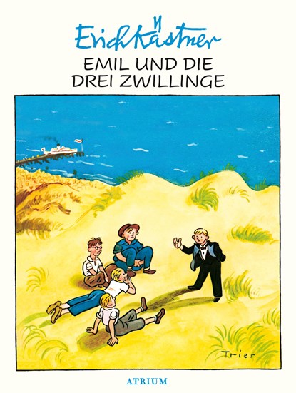 Emil und die drei Zwillinge, Erich Kästner - Gebonden - 9783855356041