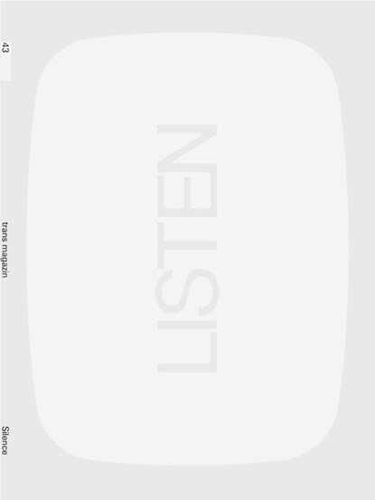 trans 43. Silence, trans Redaktion - Paperback - 9783856764623