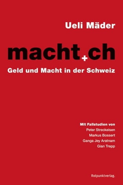 macht.ch, Ueli Mäder - Ebook - 9783858696779