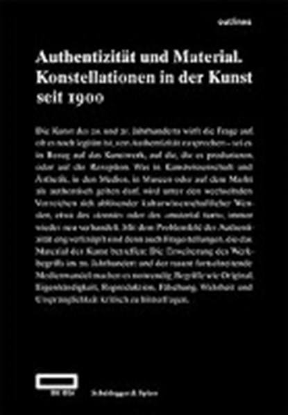 Authentizität und Material, FAYET,  Roger ; Krähenbühl, Regula - Paperback - 9783858816115