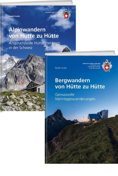 Kombipaket Bergwandern und Alpinwandern von Hütte zu Hütte, David Coulin - Paperback - 9783859024977