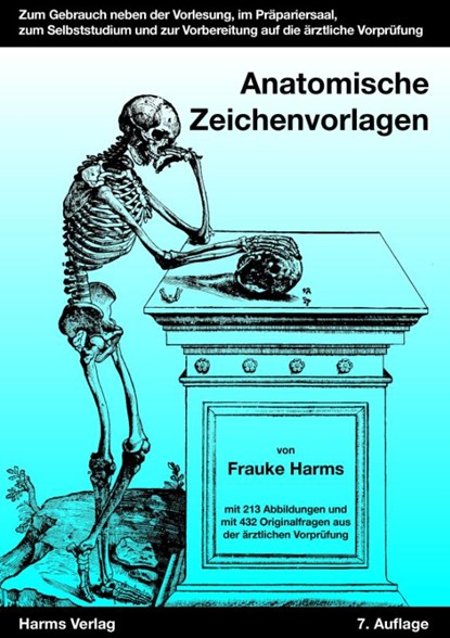 Anatomische Zeichenvorlagen, Frauke Harms - Paperback - 9783860261323