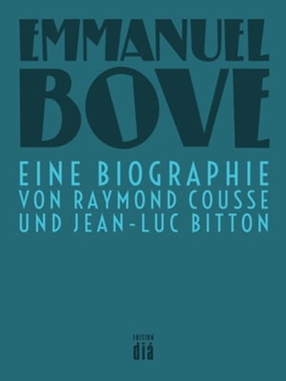 Emmanuel Bove, Raymond Cousse ; Jean-Luc Bitton - Ebook - 9783860347096