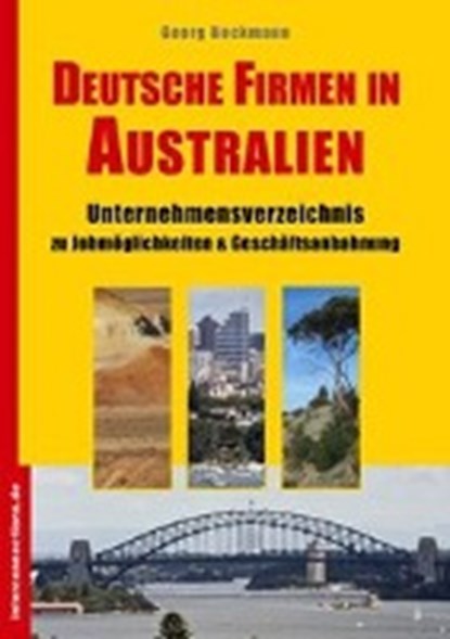 Beckmann, G: Deutsche Firmen in Australien, BECKMANN,  Georg - Paperback - 9783860401637