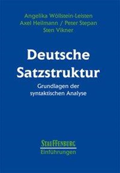 Deutsche Satzstruktur, niet bekend - Paperback - 9783860572726