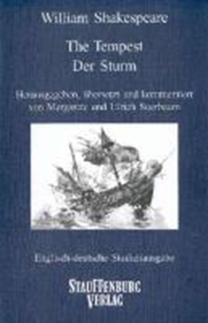 Shakespeare, W: Tempest/Sturm, SHAKESPEARE,  William ; Suerbaum, Margarete ; Suerbaum, Ulrich - Paperback - 9783860575642