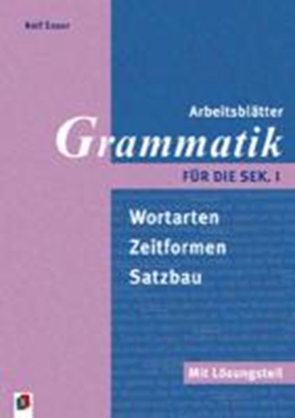 Arbeitsblätter Grammatik für die Sek. I, ESSER,  Rolf - Paperback - 9783860726228