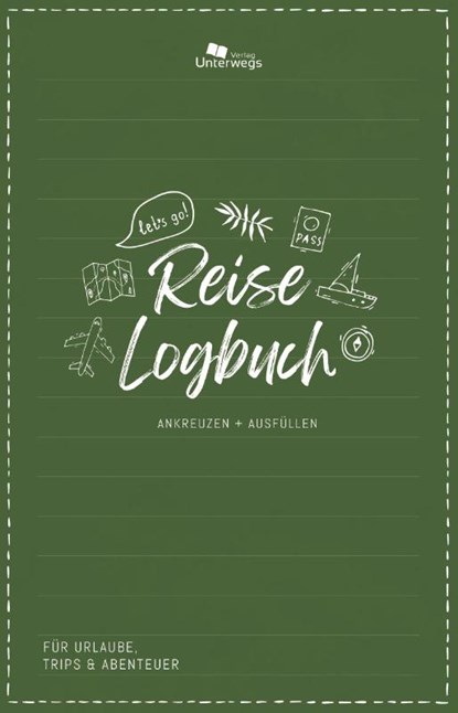 Unterwegs Reise-Logbuch, Nico Klemann ; Unterwegs Verlag GmbH - Gebonden - 9783861123910