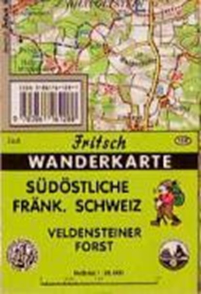 Südöstliche Fränkische Schweiz 1 : 35 000 Wanderkarte, niet bekend - Paperback - 9783861161288