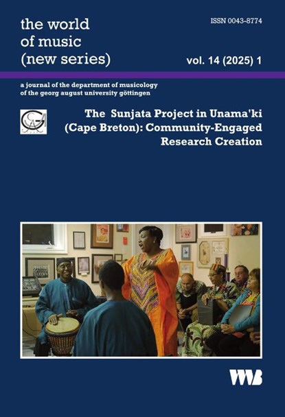 the world of music (new series) vol. 14 (2025) 1, Abels Birgit - Paperback - 9783861359401