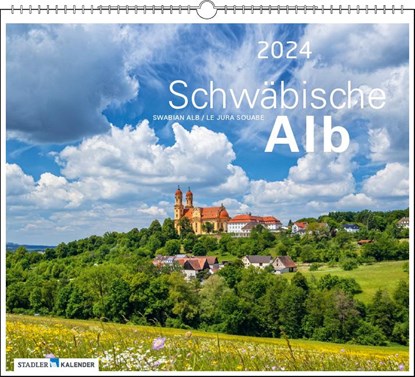 Schwäbische Alb 2024, niet bekend - Paperback - 9783861923183