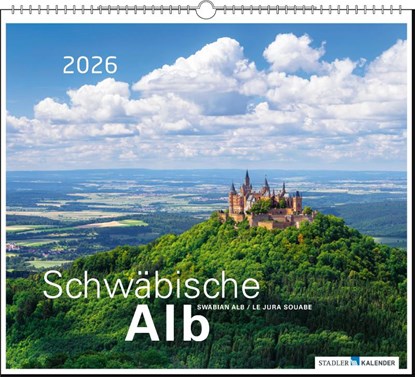 Schwäbische Alb 2026, niet bekend - Paperback - 9783861925187