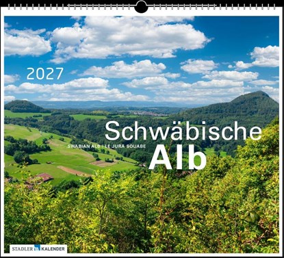Schwäbische Alb 2027, niet bekend - Paperback - 9783861926184