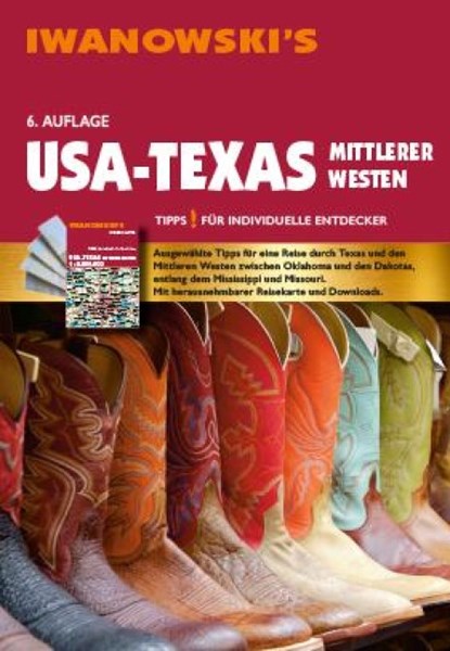 USA-Texas & Mittlerer Westen - Reiseführer von Iwanowski, Margit Brinke ; Peter Kränzle - Paperback - 9783861972709