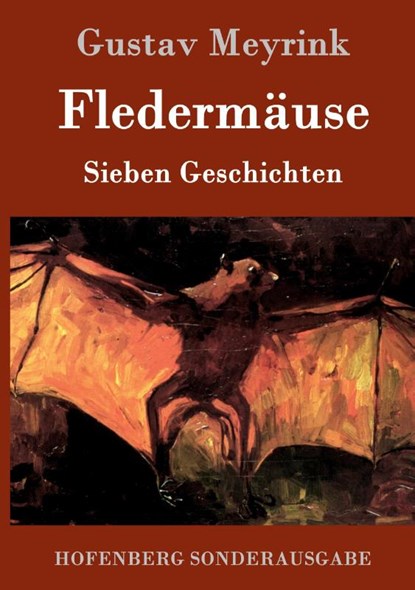 Fledermause, Gustav Meyrink - Gebonden - 9783861996934