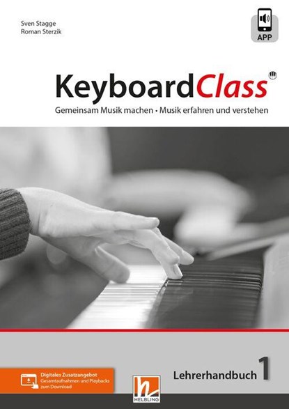 KeyboardClass. Lehrerhandbuch 1, Sven Stagge ; Roman Sterzik - Paperback - 9783862277407