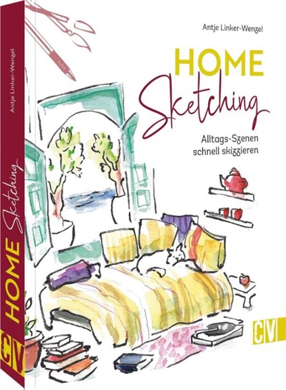 Home Sketching, Antje Linker-Wenzel - Paperback - 9783862304455