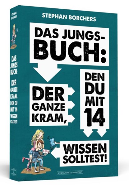 Das Jungs-Buch: Der ganze Kram, den du mit 14 wissen solltest, Stephan Borchers - Paperback - 9783862657681