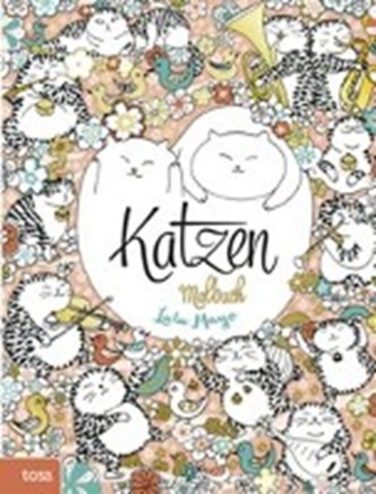 Katzen Malbuch, MAYO,  Lulu - Paperback - 9783863135379