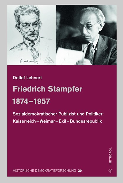 Friedrich Stampfer 1874-1957, Detlef Lehnert - Paperback - 9783863316235