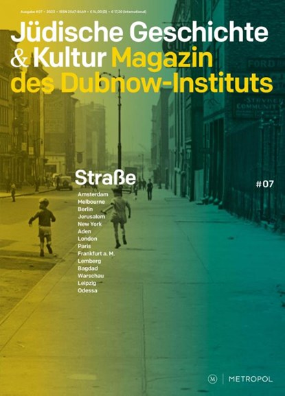 Jüdische Geschichte & Kultur. Magazin des Dubnow-Instituts, Simon-Dubnow-Institut ; Yfaat Weiss - Paperback - 9783863317423