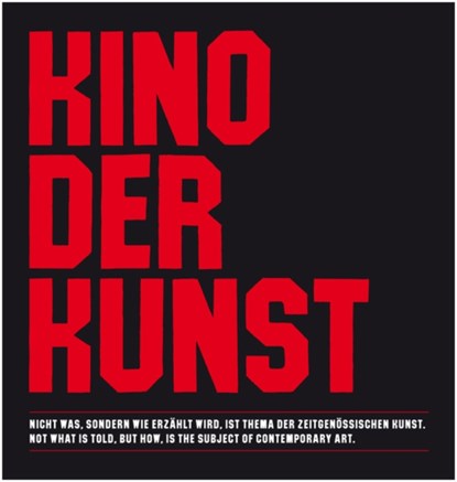 Kino Der Kunst, Franziska Stohr ; Hans Peter Schwerfel ; Heiner Stadler - Paperback - 9783863353490