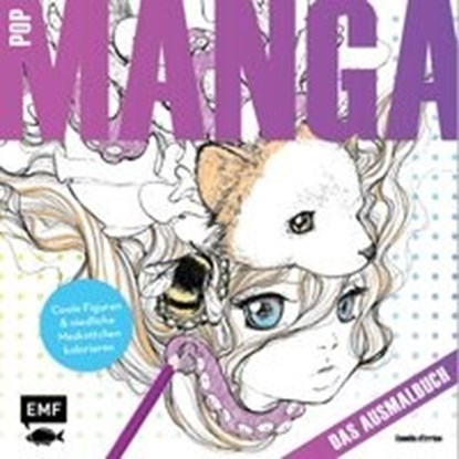 Pop Manga - Das Ausmalbuch, D'ERRICO,  Camilla - Paperback - 9783863557423