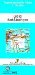 Bad Säckingen 1 : 50 000 | auteur onbekend | 