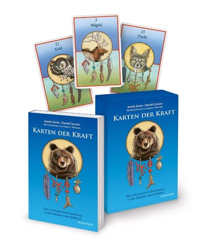Karten der Kraft, David Carson ; Jamie Sams - Losbladig - 9783864104183