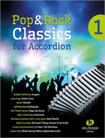 Pop & Rock Classics for Accordion 1, niet bekend - Gebonden - 9783864340352