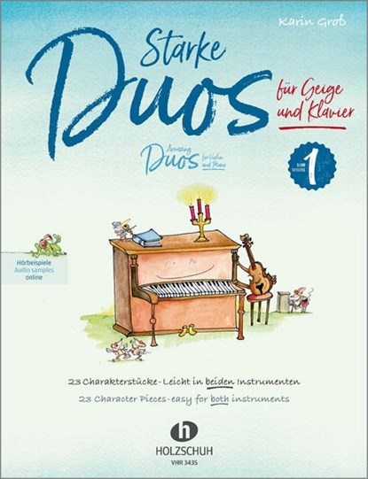 Starke Duos 1 für Geige und Klavier, Karin Groß - Gebonden - 9783864341014