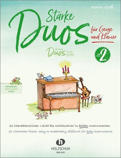 Starke Duos 2 - für Geige und Klavier, Karin Groß - Gebonden - 9783864341120