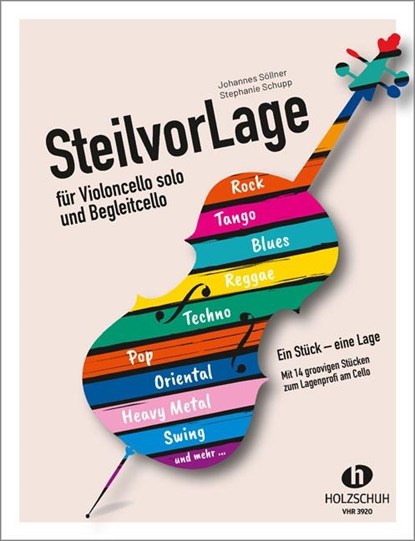 SteilvorLage für Violoncello solo und Begleitcello, niet bekend - Gebonden - 9783864341571