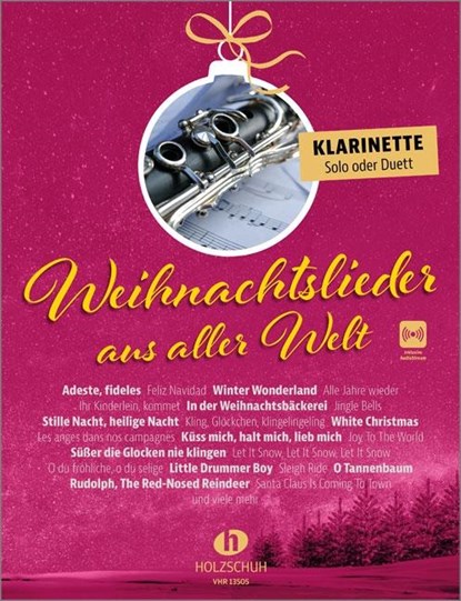 Weihnachtslieder aus aller Welt - Klarinette, Uwe Sieblitz - Gebonden - 9783864341892