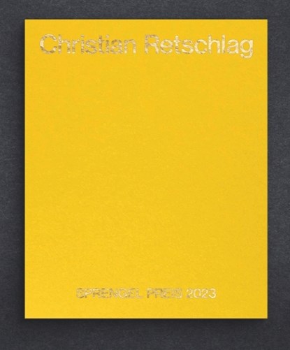 Christian Retschlag: Sprengel Preis 2023, Julius Osman - Paperback - 9783864424311