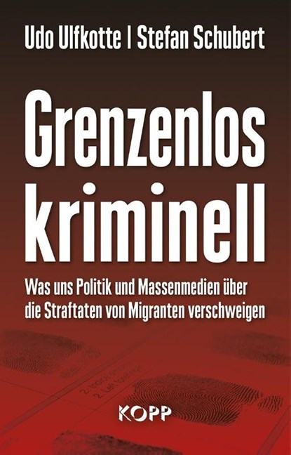Grenzenlos kriminell, Udo Ulfkotte ; Stefan Schubert - Gebonden - 9783864453069