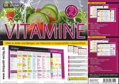 Info-Tafel-Set Vitamine, niet bekend - Losbladig - 9783864487101