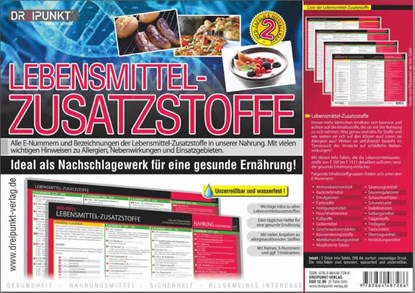 Info-Tafel-Set Lebensmittel-Zusatzstoffe, Schulze Media GmbH - Losbladig - 9783864487286