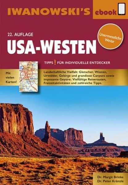 USA - Westen, Dr. Margit Brinke ; Dr. Peter Kränzle - Ebook - 9783864575280