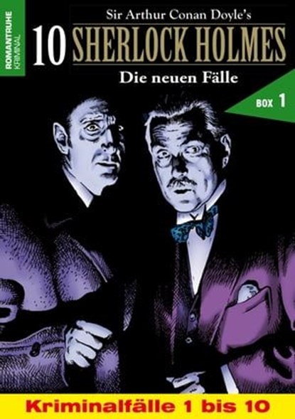 10 SHERLOCK HOLMES – Die neuen Fälle Box 1, Amanda McGrey - Ebook - 9783864735448